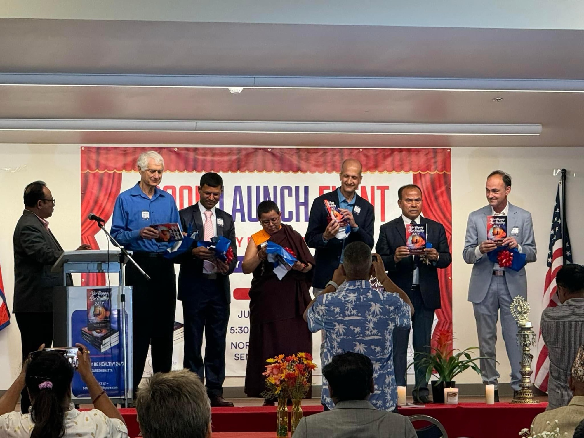 Celebrating Wisdom and Wellness: ‘Be Happy, Be Healthy 24/7’ Book Unveiled in Berkeley