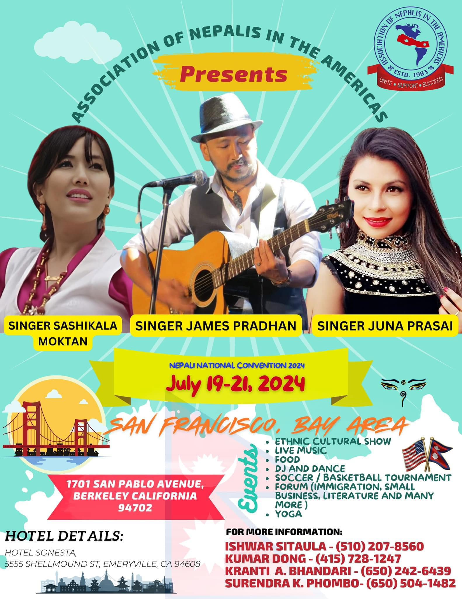 Experience Three Days of Nepali Culture at ANA Conference 2024 in San Francisco Bay Area