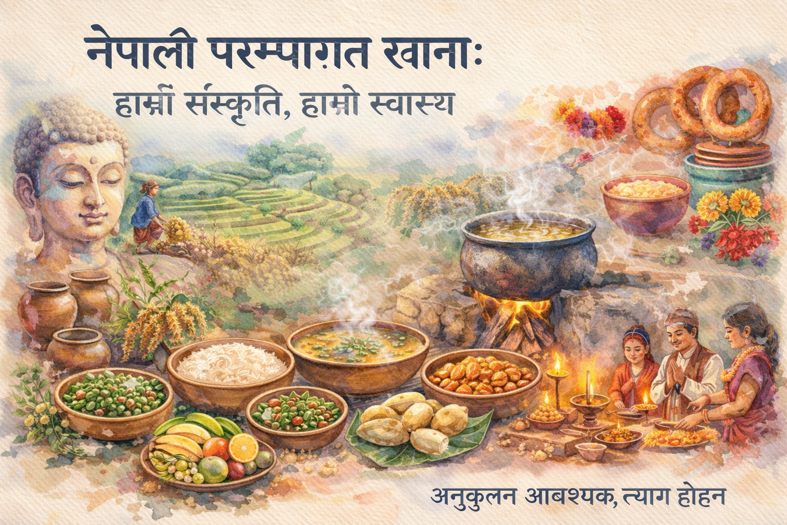 हाम्रो  खाना: स्मृति मात्र होइन , उपचार पनि