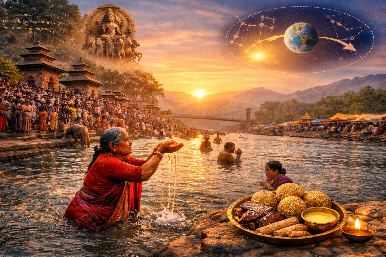 माघे संक्रान्ति: सूर्यको विज्ञान, सभ्यताको स्मृति र जीवनको पुनर्जागरण
