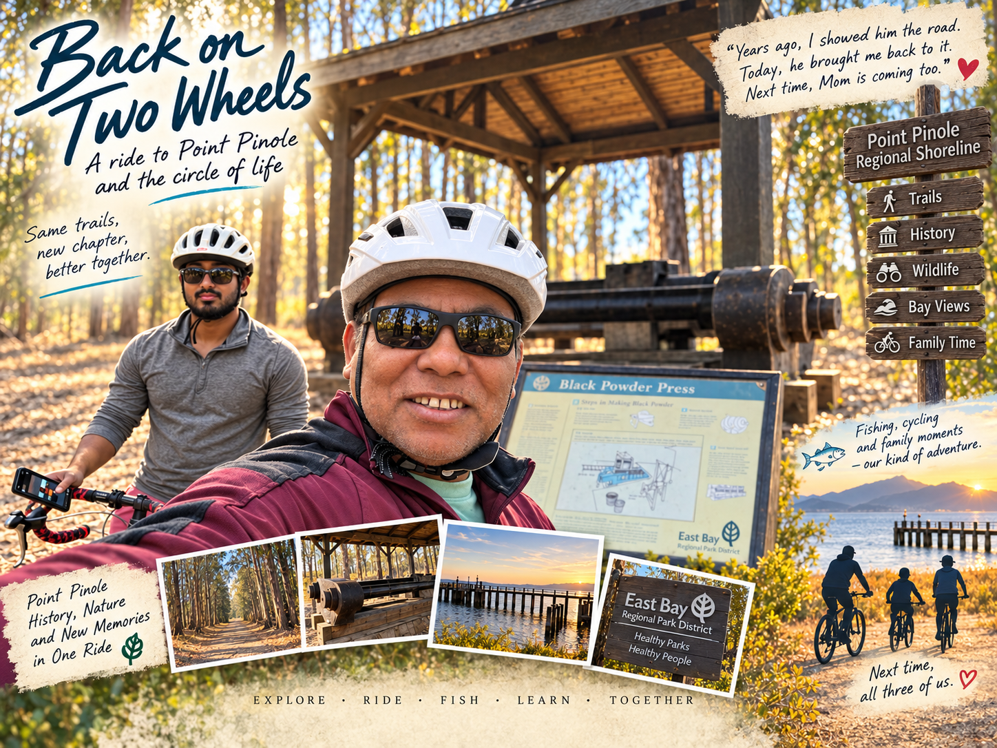 Back on Two Wheels: A Ride to Point Pinole and the Circle of Life